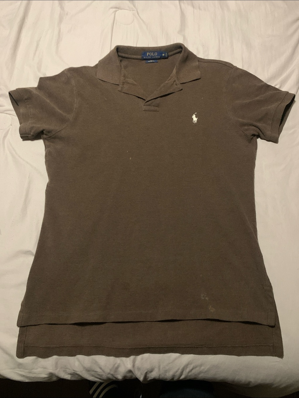 Polo by Ralph Lauren Olive/Brown Short-Sleeve Polo